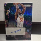 2024-25 Panini Prizm Ariel Hukporti Lotus Flower Prizm Auto /18 Knicks Rookie