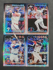 2024 Topps Chrome X-FRACTOR REFRACTORS 1-200 with Rookies You Pick