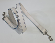 Dooney Bourke Replacement White Blue Stitched Classic Satchel Crossbody Straps