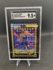 2024-25 Topps Chrome Jarace Walker #80 Gold Geometric Refractor 24/50 SGC 9.5