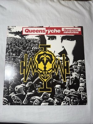 Queensryche Operation Mindcrime Vinyl Lp Original 1st Pressing 1988 Rare Vintage