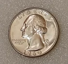 🟅 1960 PROOF 90% Silver Wash. Quarter 25¢