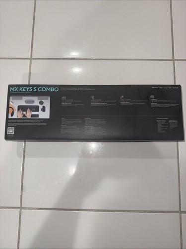 Logitech MX Keys S Combo Full-size Wireless Scissor Keyboard Mouse Bundle - Picture 2 of 6
