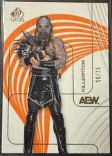 2025 Upper Deck AEW SP Signature Killswitch /75 Orange Parallel #49