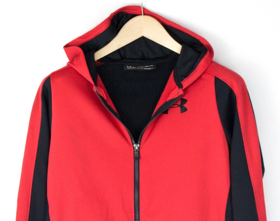 SUDADERA CON CREMALLERA PARA NIÑOS UNDER ARMOUR TALLA XL - Imagen 3 de 4