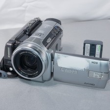Canon VIXIA HG10 40GB Hard Drive Camcorder WORKS BUT ZOOM TOGGLE STUCK AS IS