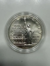 1986 Ellis Island Silver Dollar Commemorative Coin – Statue of Liberty – Proof