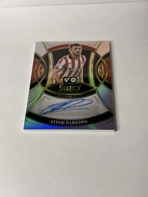 2025-26 Panini Select La Liga - Aitor Paredes Select Auto Athletic