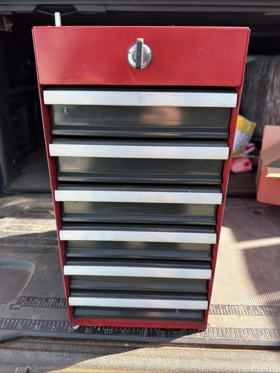 Sears Craftsman USA Side Caddy Toolbox Red 6 Drawer 65142 Catalog