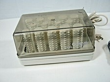CONAIR CURL 'N CARRY Hot Rollers Set Pageant Curlers Clips Model HS-4 Vintage