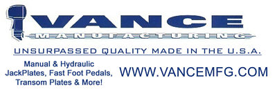 Vance 5.00 Inch Length 1//2 inch diameter Jack Plate Stainless Steel Bolt Kit