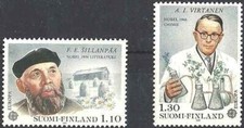 Timbres Europa CEPT Personnages Finlande 831/832 ** - 77944FL