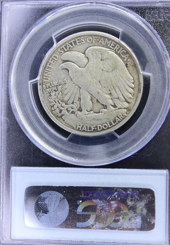 1916-D VF30 Walking Liberty Half Dollar, PCGS 25172063 - Picture 4 of 4