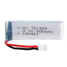 3.7V 500mAh 25C LiPo battery for JJRC H37 JXD 523 wltoys V966 V977 V930 Q282 E50