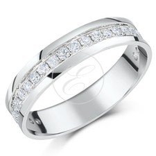 9ct White Gold Diamond Eternity Ring 0.15ct,Quarter Carat,Third Carat,Half Carat