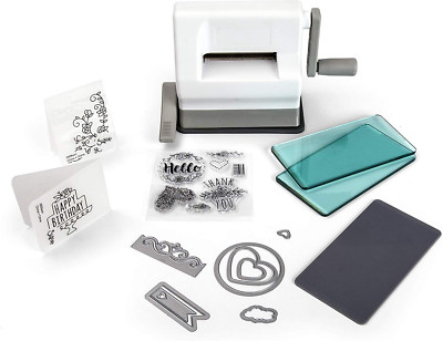 Sizzix 661770 Sidekick Starter Kit-White & Gray