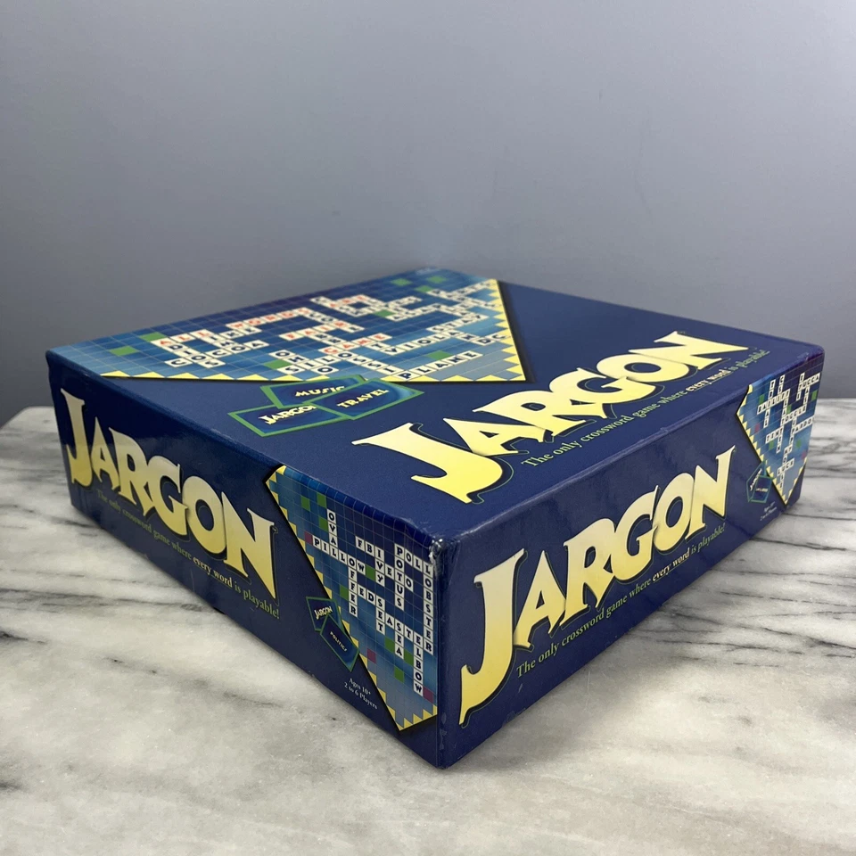 JARGON - Crossword Board Game 2003 Friendly Games 100% Complete EUC - Image 4 of 4