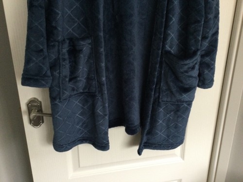Cozee Home Textured Velvetsoft Cardigan Navy XL | eBay