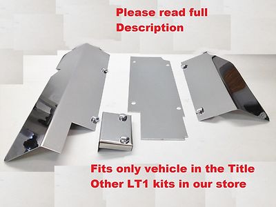 1994-1996 LT1 Roadmaster 14 Pc Fuel Rail Intake MAP Polished Stainless engine 
