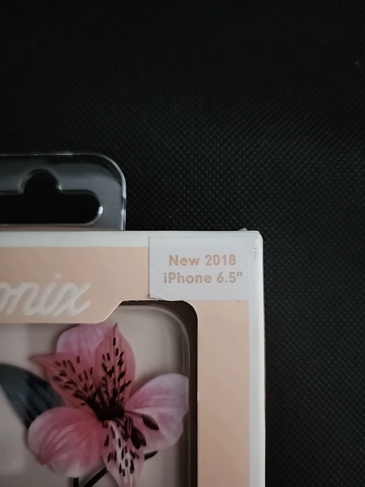 Защитный чехол Sonix с прозрачным покрытием для сотового телефона iPhone 6,5 дюйма 2018 г. с цветочным рисунком Tiger Lilly - Изображение 2 из 4