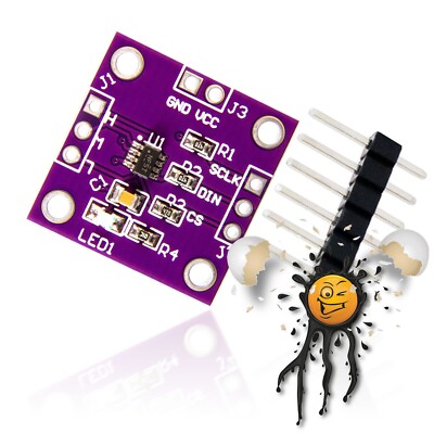 TPL0501 100KΩ digital SPI Potentiometer 256 pos. replace X9C104S ESP8266 Arduino