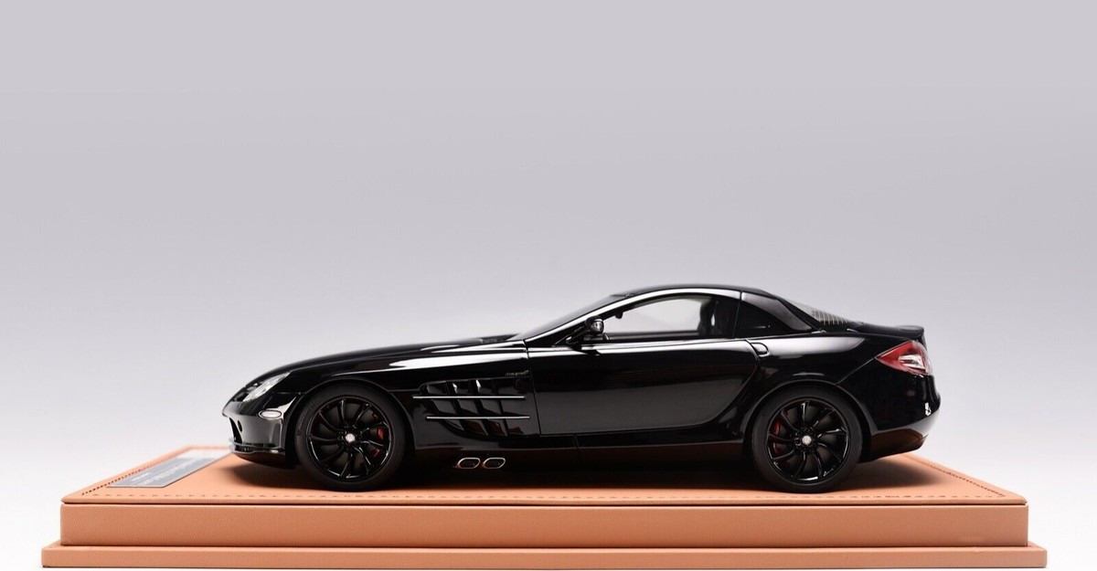 チョニ CMC 1/18 メルセデスベンツ SLR マクラーレン ブラック Rare Mercedes SLR McLaren Black CMC 1/18 - Used 2003 Model
