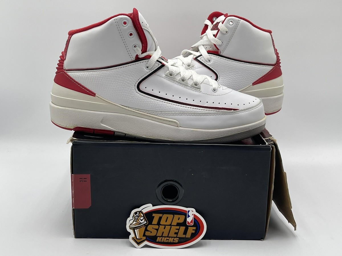 Air Jordan 2 Varsity White Countdown Pack 2008 Size 9.5 Used Air Jordan 2 Varsity White Countdown Pack 2008 Size 9.5 Used