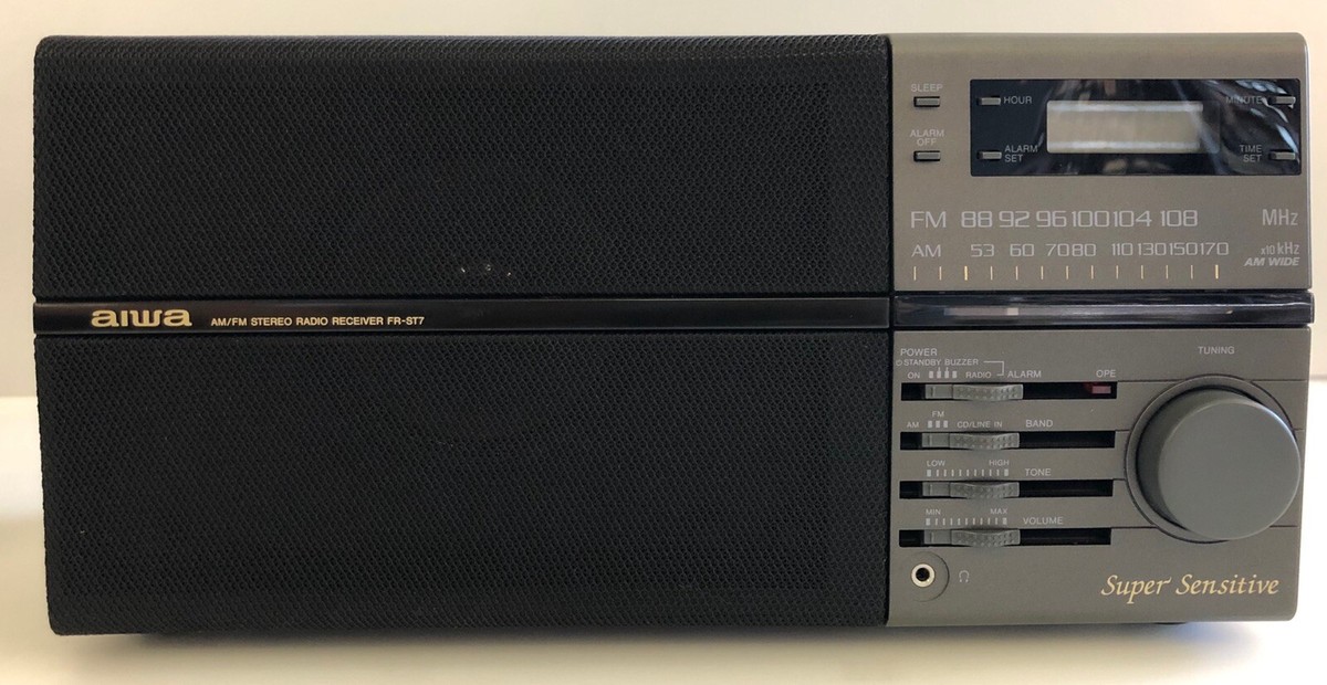 Aiwa FR-ST7 AM/FM Stereo Receiver (NEW) Vintage | eBay