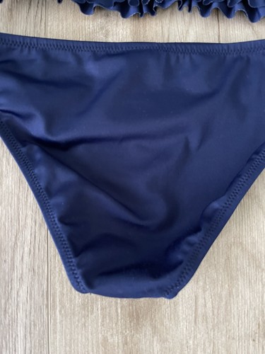 J Crew Crewcuts Girls Smocked Two Piece Bikini Swimsuit, Size 8, EUC! - Picture 9 of 11