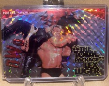 WCW/NWO--WRESTLING LEGENDS--NEW-- 1998 Prismatic Vending Machine Sticker  77 