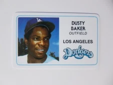 DUSTY BAKER 1981 PERMA-GRAPHICS SUPER STAR #125-027 LOS ANGELES DODGERS
