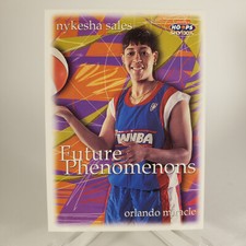 1999 WNBA Hoops Skybox Nykesha Sales Future Phenomenons Orlando Miracles #107