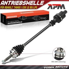 Antriebswelle Vorne Rechts mit ABS Ring für Renault Twingo I C06 1.2 16V LPG