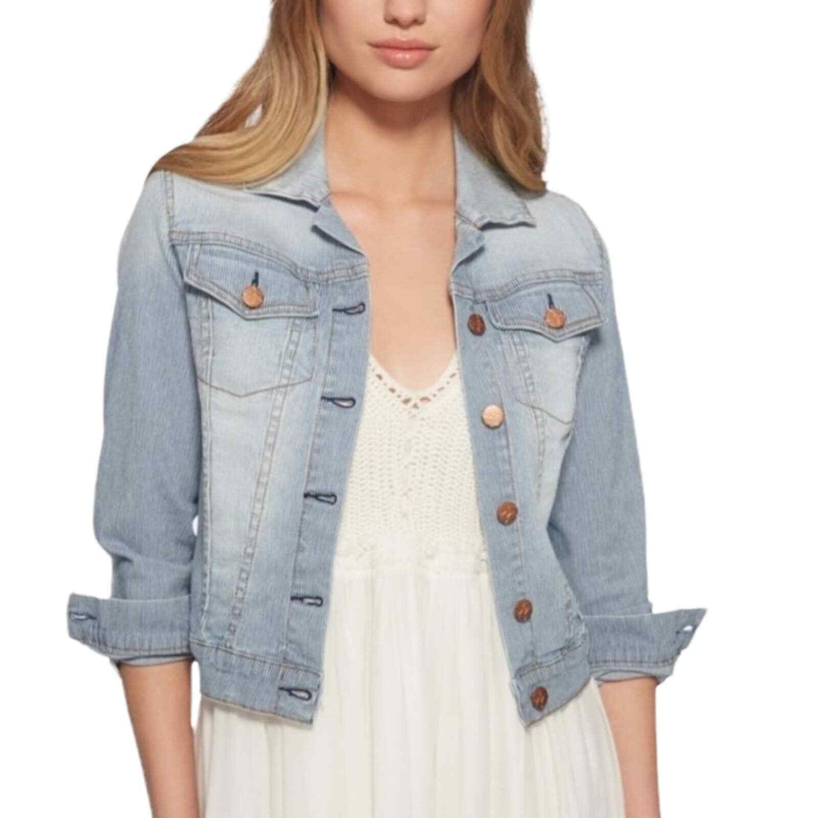 Jessica Simpson Pixie Denim Jean Jacket 