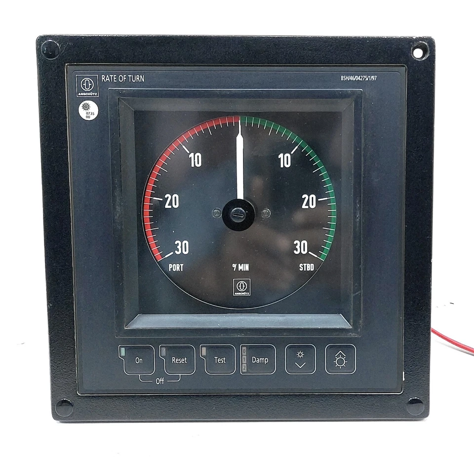 Raytheon Anschütz BSH/46/04275/1/97 Ship Gyrocompass Operator Unit MOD.015 43009 Foto 4 de 4