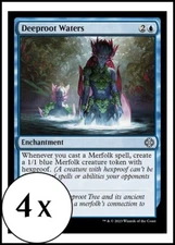 MTG - 4 x Deeproot Waters - Playset of 4 - Lost Caverns of Ixalan