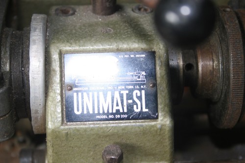 UNIMAT SL DB 200 Drehmaschine funktionstüchtig - Bild 3 von 12