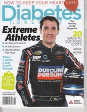 Diabetes Forecast Magazine Feb. 2013 - Nascar Driver Miguel Paludo , Athletes 