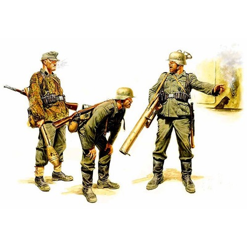 Kit de figuras a escala MASTER BOX 3515 1:35 cazadores de tanques alemanes 1944 kit modelo plástico - Imagen 7 de 7