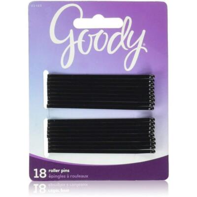Goody 18 Count Black Extra Long Bobby Pins For All Hair Types Hair Clips