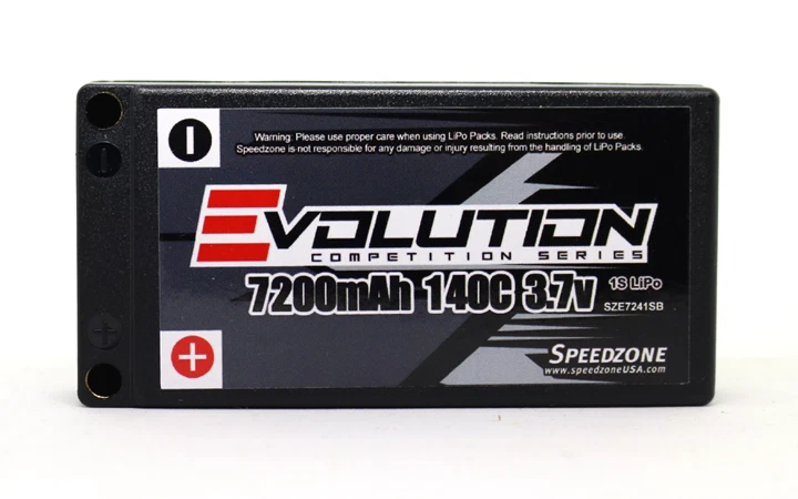 Batería Zeee Lipo 2S 7.4V 5200mAh 80C Con Conector XT60 – Pack De 2 Para Coches RC