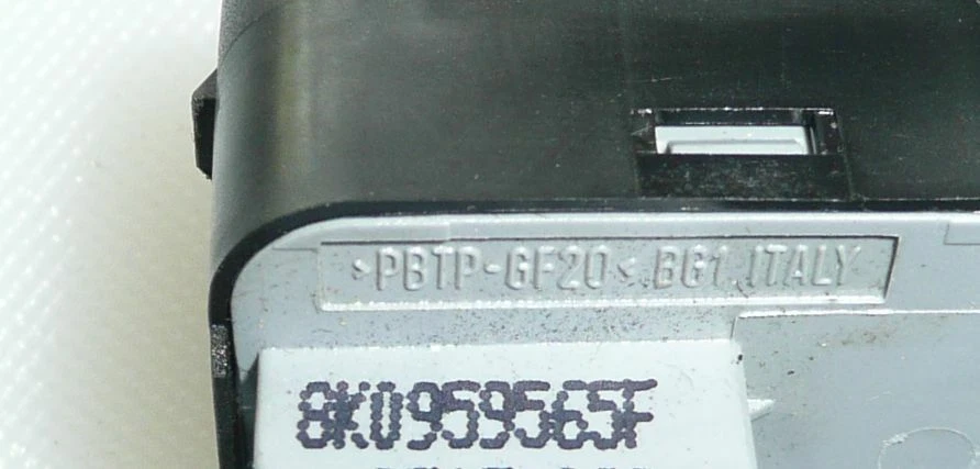 Interruptor de espejo retrovisor lateral eléctrico todo terreno para Audi A4 S5 S4 A5 Quattro PN: 8K0 959 565F Foto 4 de 4