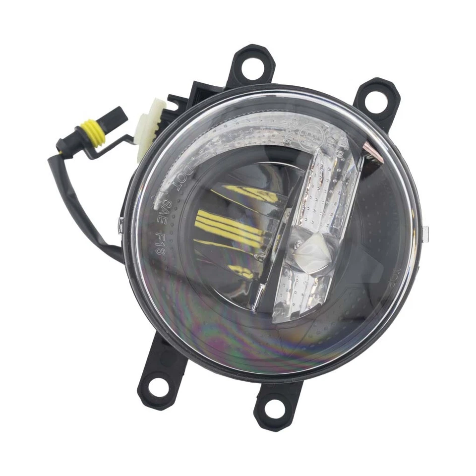 Luces antiniebla LED con diseño conceptual DRL L&R para Toyota Yaris Hatchback 2018-2019 Foto 3 de 4