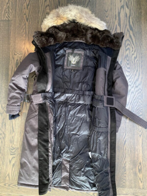 ジャケット・アウター nobis shera s/p Goose down Nobis She-Ra Down Parka gray Jacket luxury Canada M