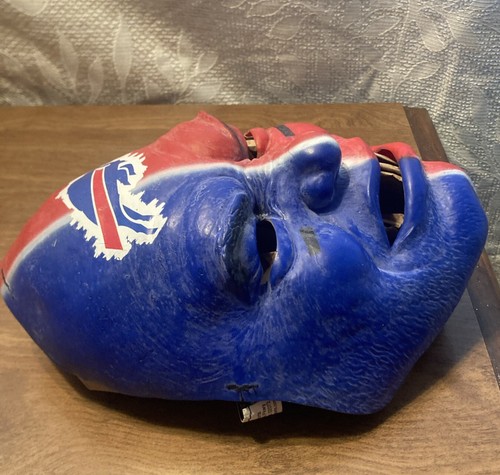 Buffalo Bills  Rubber Mask Fan Face Paint 90s Y2K Franklin - Bild 3 von 5