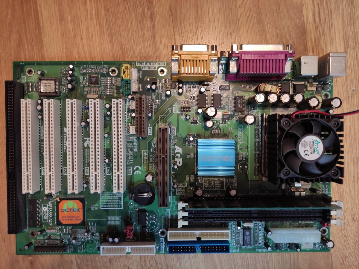 Board ML 94V-0 E211079 VAP133SB-ACP OCTEK PhoenixBios D686 Board ML 94V-0 E211079 VAP133SB-ACP OCTEK PhoenixBios D686