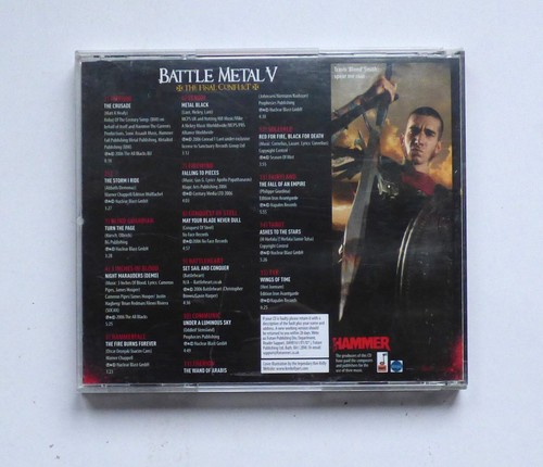 Heavy Metal CD Bundle- Battle Metal, Manowar, Metal Killers Kollection - Picture 4 of 13