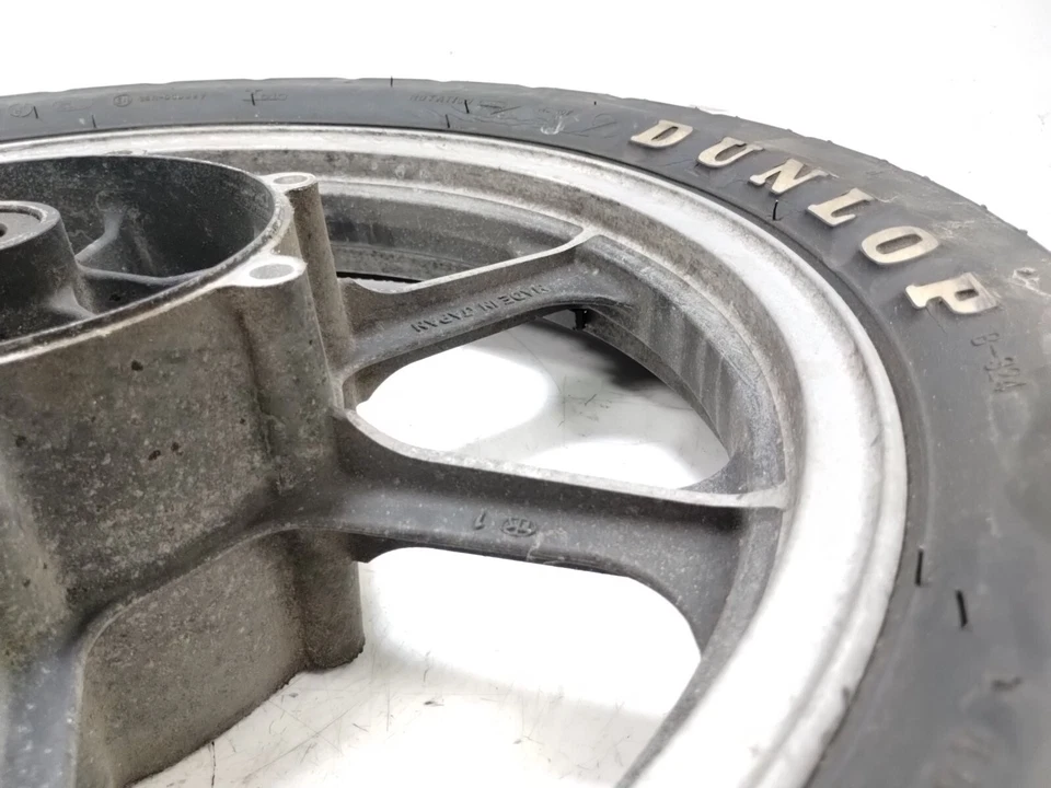 Llanta delantera Kawasaki KZ1000 P LTD 1982 policía recta (sin neumáticos) 18" X 2,15 Foto 3 de 4