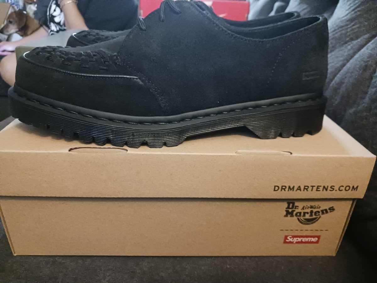 New SUPREME/DR. MARTENS RAMSEY CREEPER BLACK SIZE 10.5 | eBay New SUPREME/DR. MARTENS RAMSEY CREEPER BLACK SIZE 10.5 | eBay