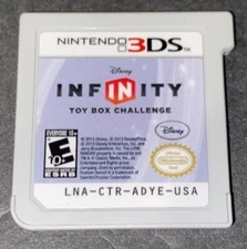 DISNEY INFINITY TOY BOX Challenge Nintendo 3DS Game Cartridge 